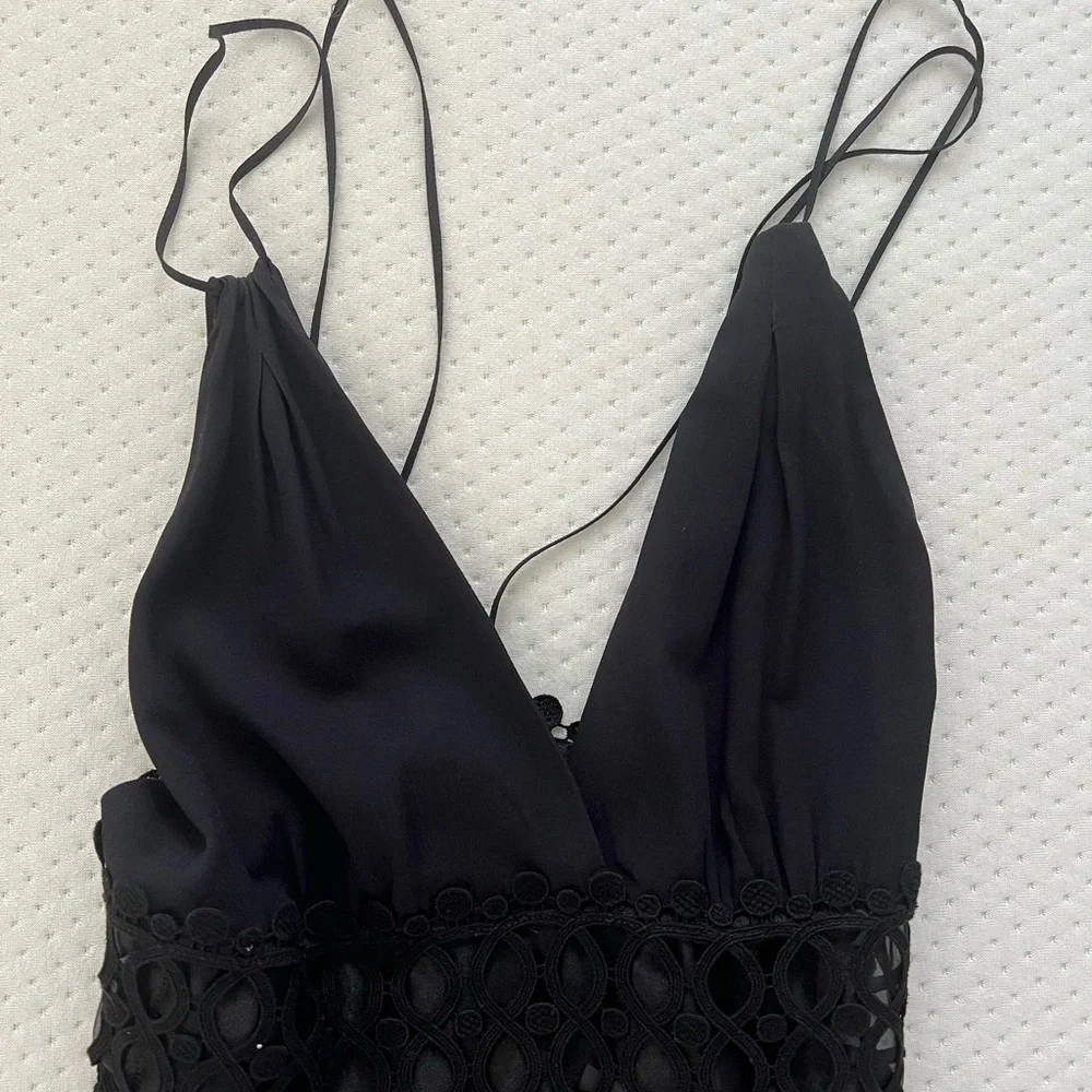 Silvia Tcherassi Annabella Dress in Black XS. NWT - Picture 9 of 13